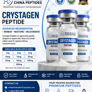 crystagen​ crystagen peptide​ crystagen peptide benefits​ crystagen bioregulator​